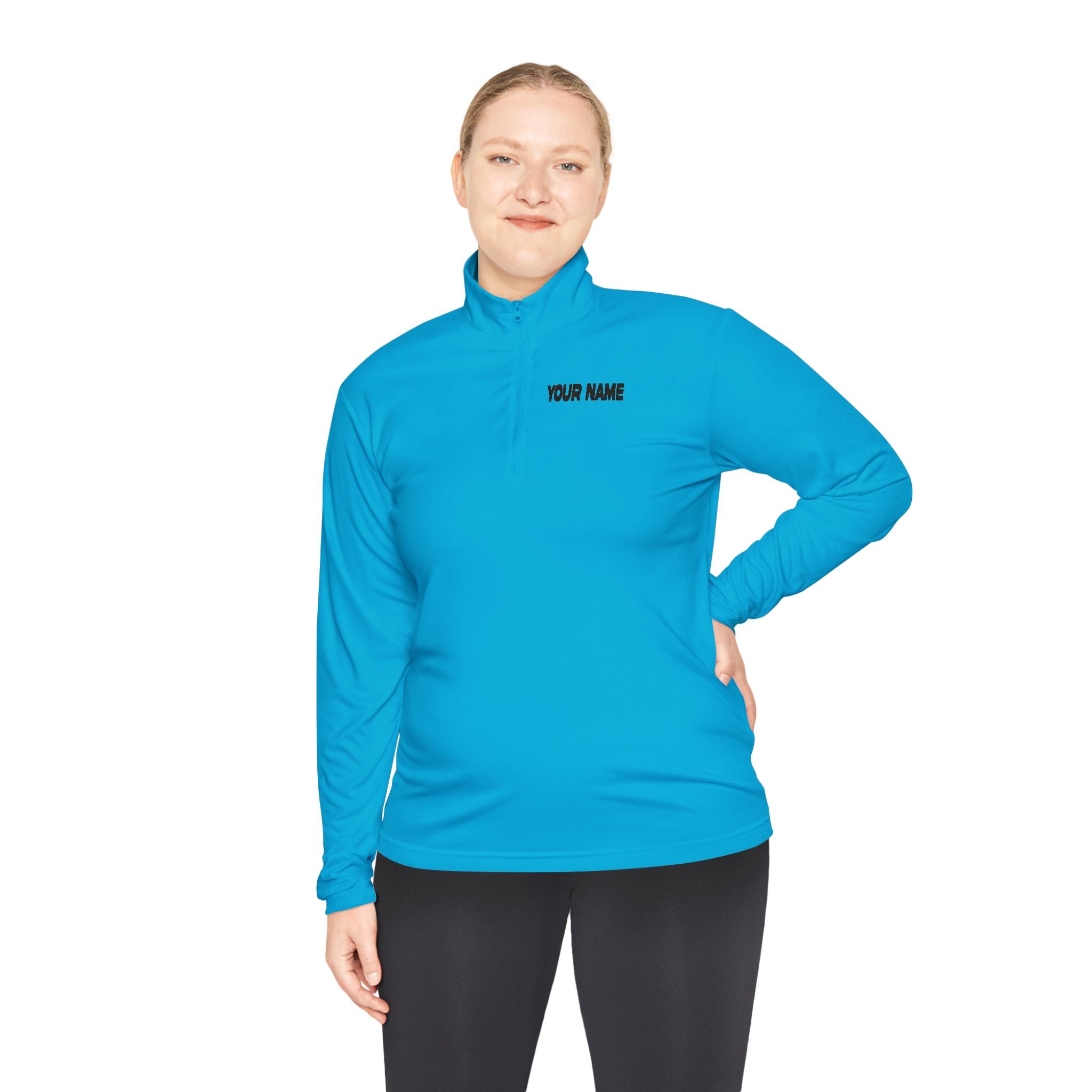 "VJ Ricco"🎤 Custom Unisex Quarter-Zip Pullover – Personalized “IN THE MIX” Style